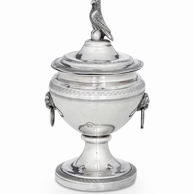 Zuccheriera. Napoli, Prima Metà del XIX Secolo. Assaggiatore Paolo De Blasio (dal 1832 al 1835). ...