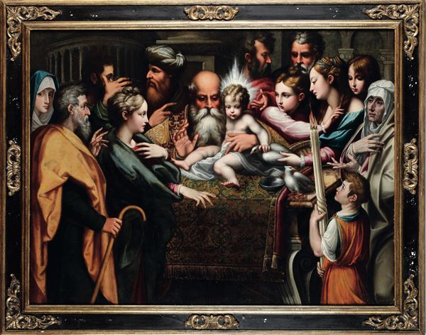 Girolamo Francesco Mazzola detto il Parmigianino - La Circoncisione di Gesù