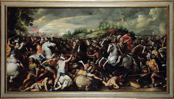 Giuseppe Cesari detto il Cavalier d'Arpino - Battaglia di Tullo Ostilio contro i Veienti e i Fidenati