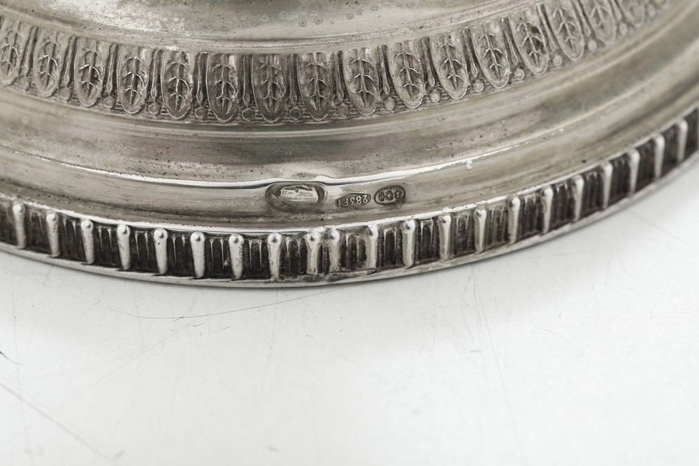 Vaso. Argenteria Fiorentina del XX Secolo. Argentiere Brandimarte