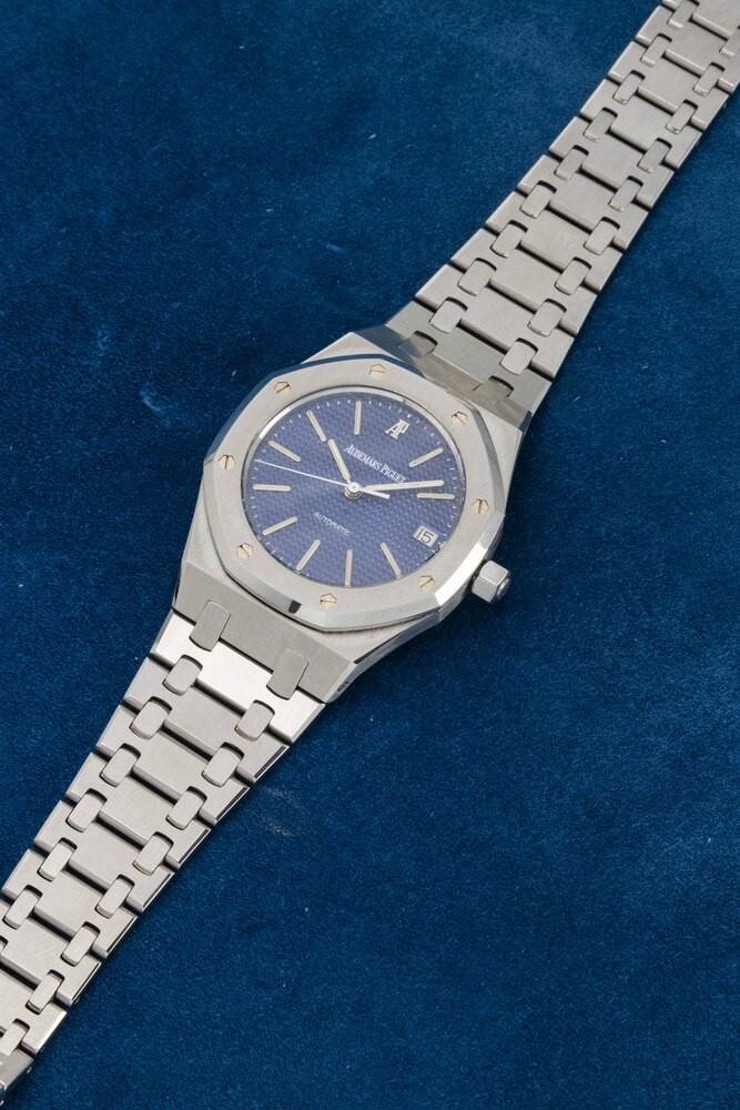 Audemars Piguet - Affascinante Royal Oak Ref 14790 in Acciaio Inossidabile con Rarissimo Quadrant...