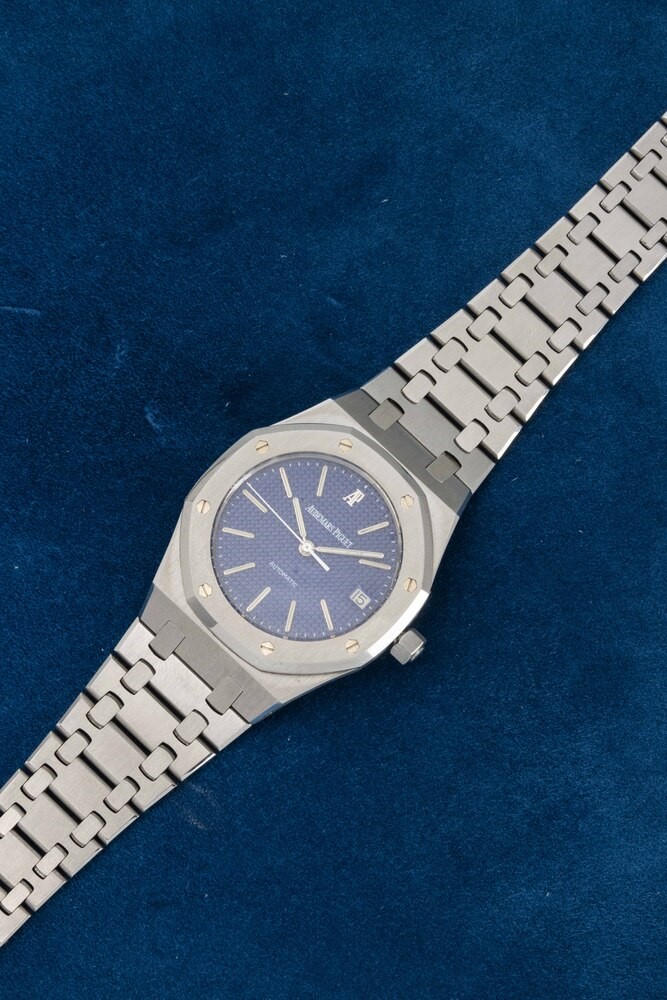 Audemars Piguet - Affascinante Royal Oak Ref 14790 in Acciaio Inossidabile con Rarissimo Quadrant...