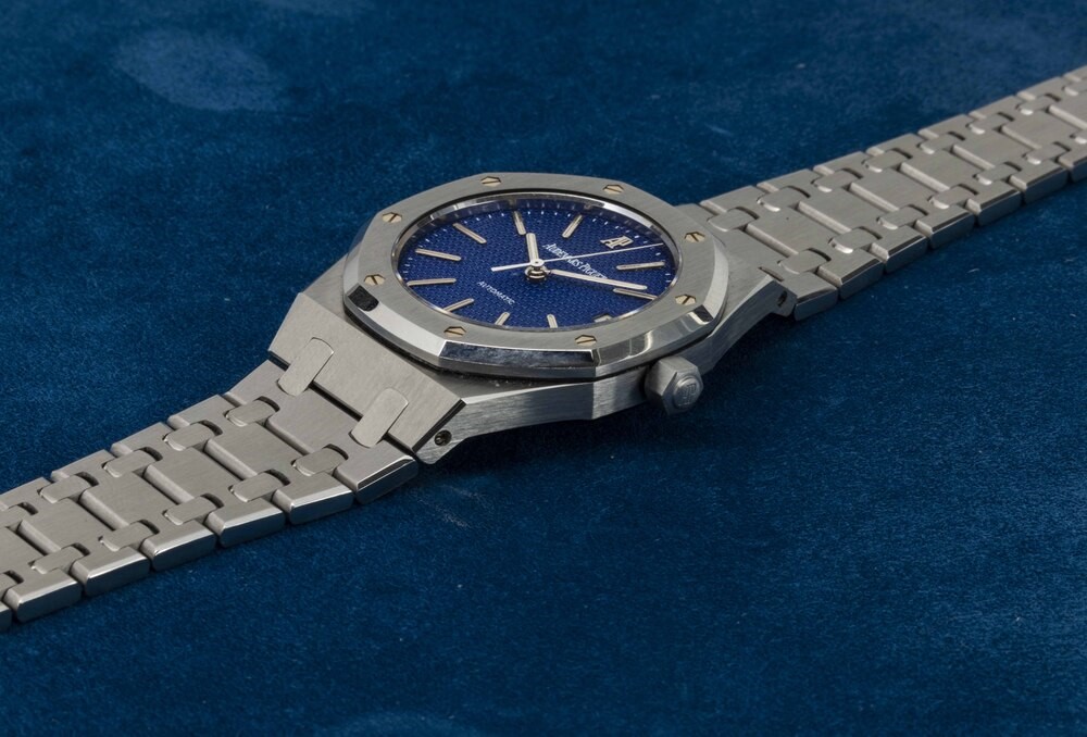 Audemars Piguet - Affascinante Royal Oak Ref 14790 in Acciaio Inossidabile con Rarissimo Quadrant...