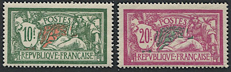 1925/26, Francia, tipo “Merson”  - Asta Filatelia - Cambi Casa d'Aste