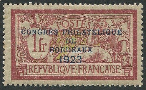 1923, Francia, “Congresso di Bordeaux”