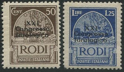1930, Egeo, XXI Congresso Idrogeologico