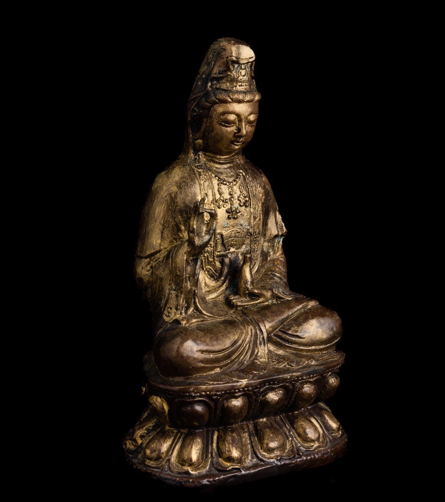 Lotto di Sei Composto Da: Quattro Figure di Buddha, Figura di Budai e Figura di Saggio, Cina e Th...