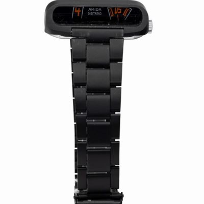 Insolito Orologio Analogico Digitrend "driver" in Acciaio con Trattamento Pvd con Numeri Arabi in...