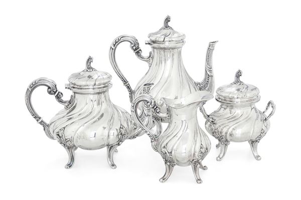 A tea and coffee set, Italy, mid 1900s