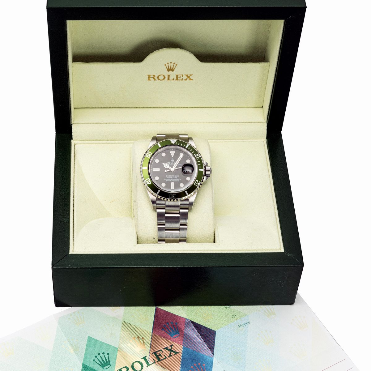Rolex - Iconico e Sportivo Submariner 16610 LV del 50° Anniversario, con Ghiera Girevole Verde, i...