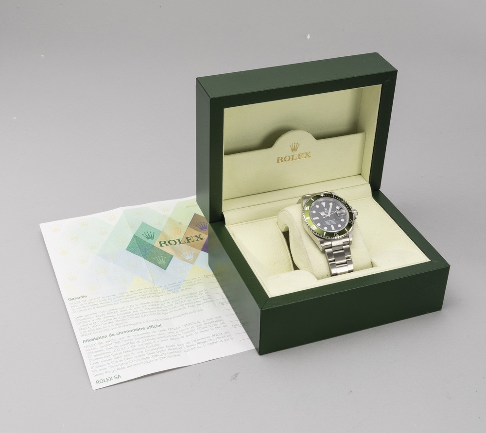 Rolex - Iconico e Sportivo Submariner 16610 LV del 50° Anniversario, con Ghiera Girevole Verde, i...