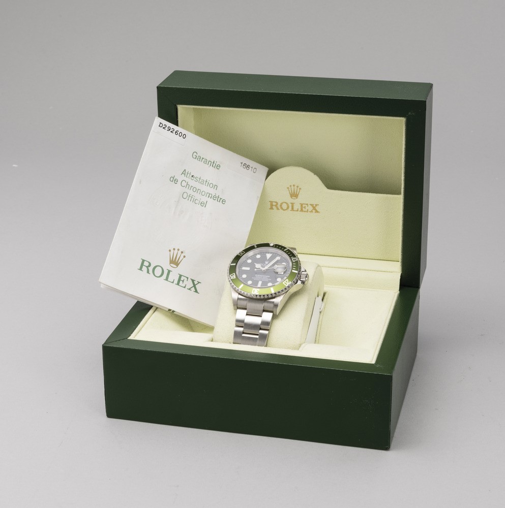Rolex - Iconico e Sportivo Submariner 16610 LV del 50° Anniversario, con Ghiera Girevole Verde, i...