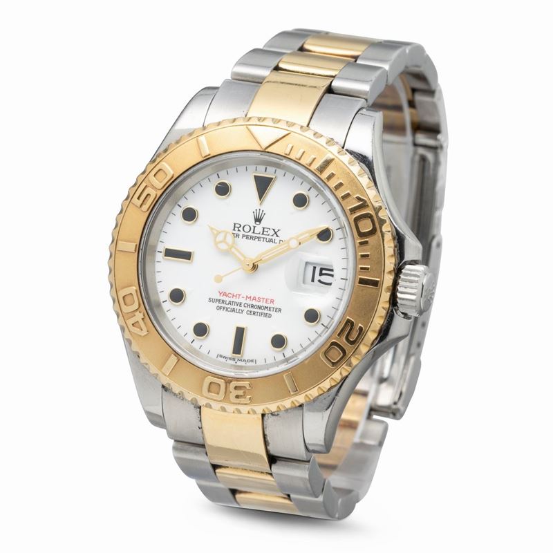 Yacht master oro e on sale acciaio