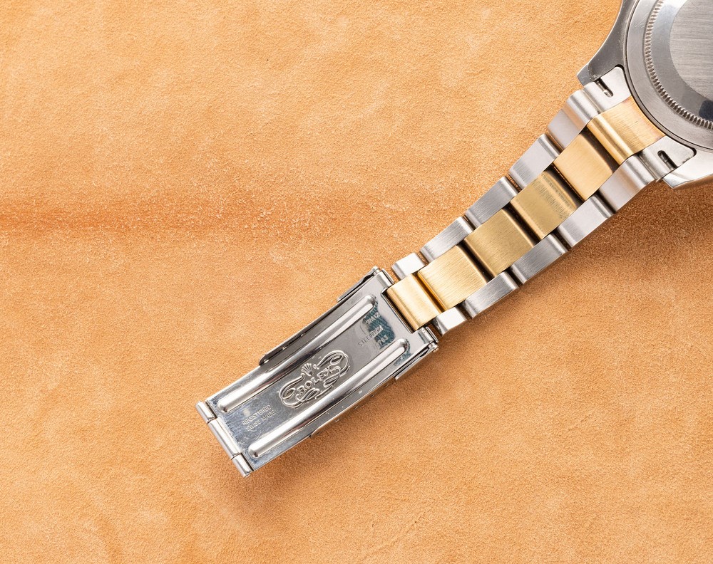 Rolex - Sportivo Yacht Master Ref 16623, Acciaio e Oro Quadrante Bianco con Indici in Onice Ghier...