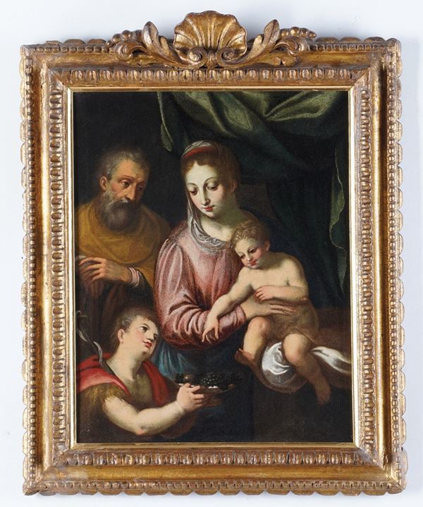 Prospero Fontana - Sacra Famiglia con San Giovannino