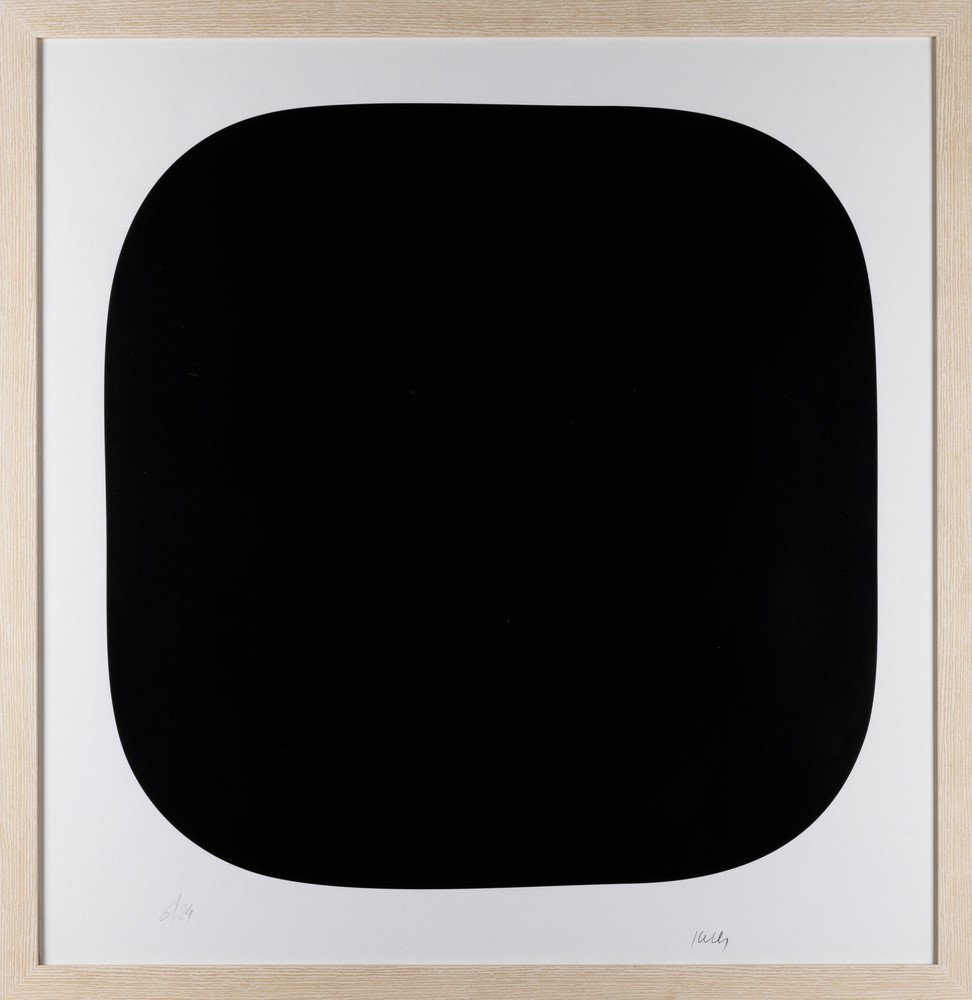 Ellsworth Kelly - Black Variation II