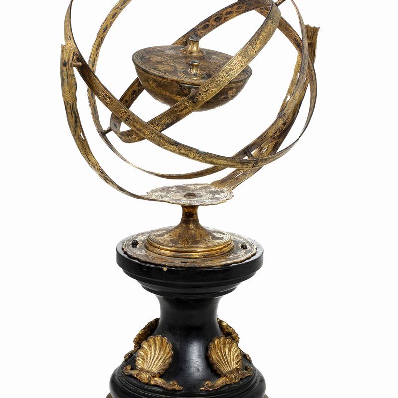 Lanterna da nave ottomana in bronzo dorato. XVIII secolo?  - Asta Dimore Italiane - Cambi Casa d'Aste