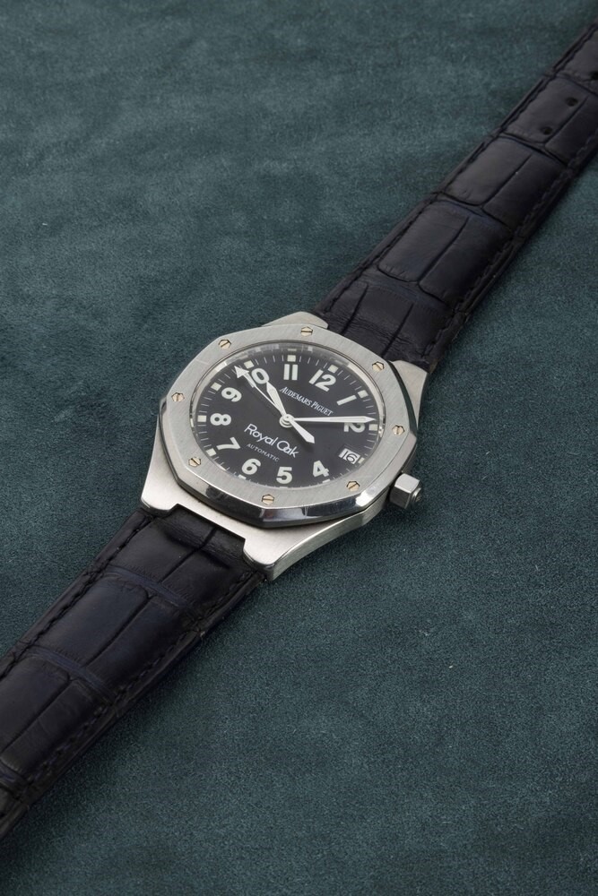 Audemars Piguet - Fine e Ricercato Royal Oak Ref 14800st Quadrante Nero "military Dial" con Numer...