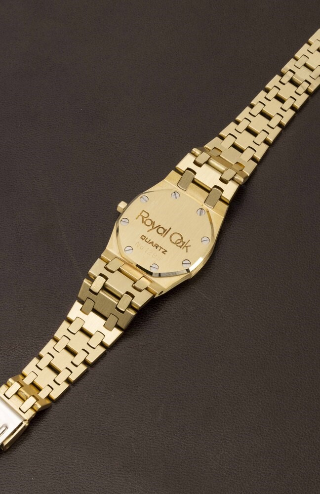 Audemars Piguet - Elegante e Raffinato Royal Oak Lady Ref 6007 Ba in Oro Giallo 18k, Quadrante Vi...