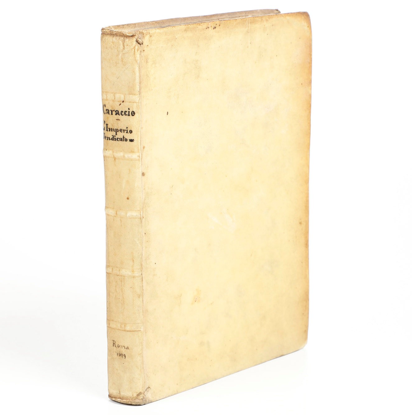 Caraccio Antonio L'imperio Vedicato Poema Eroico... in Roma per Gio Battista Bussotti, 1679.