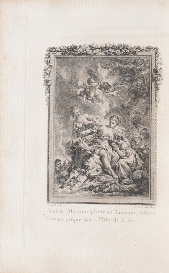 Publio Ovidio Nasone - Abbé Banier Les Metamorphoses D'ovide, En Latin Et En François... a Paris,...