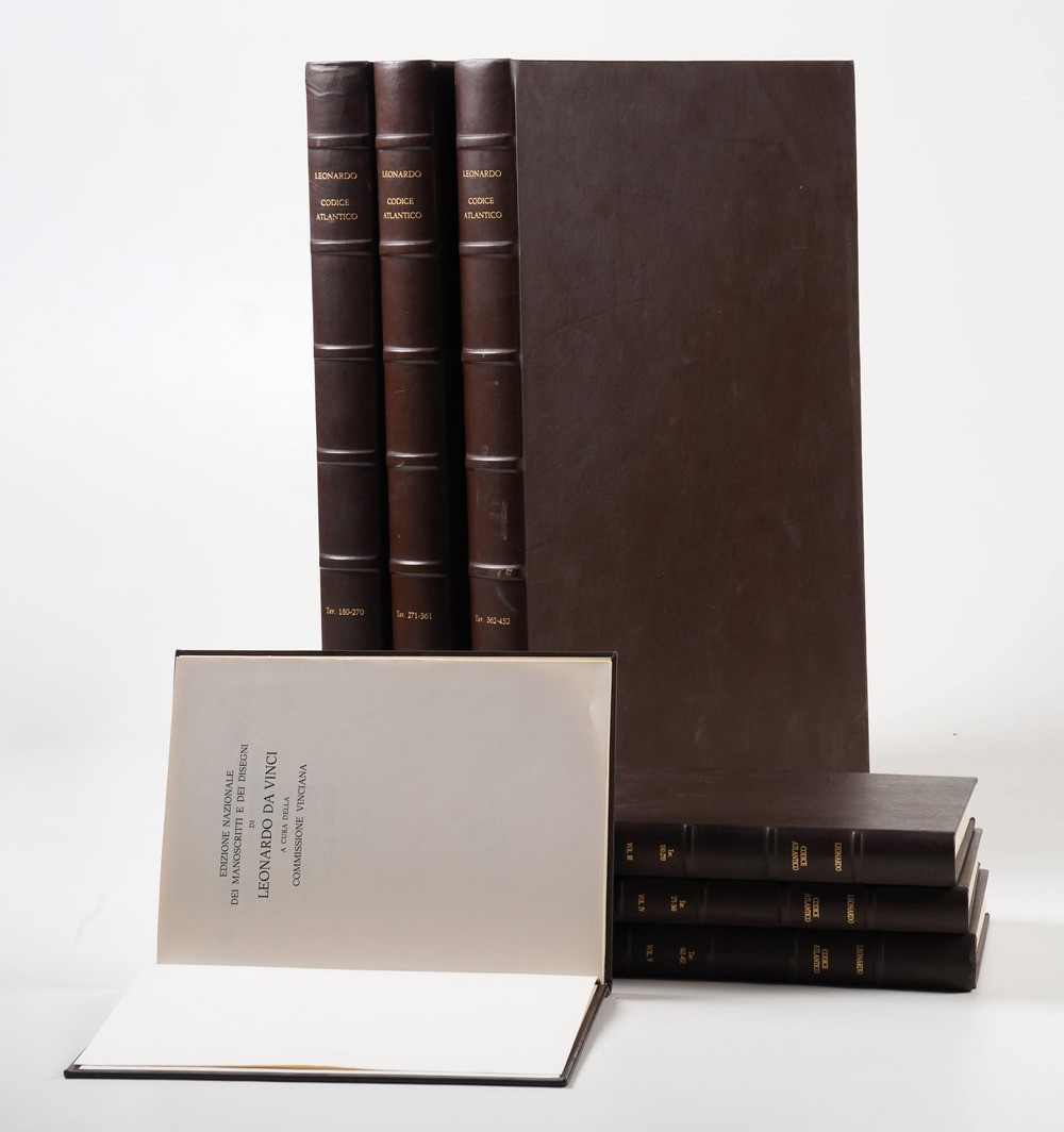 Leonardo da Vinci il Codice Atlantico di Leonardo da Vinci. Edizione in Facsimile Dopo il Restaur...