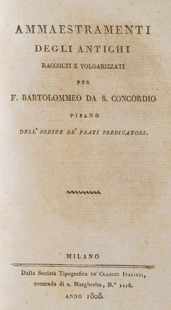 Classici Italiani - Edizione del Secolo XIX Raccolta di Classici Italiani, Stampati a Milano nell...