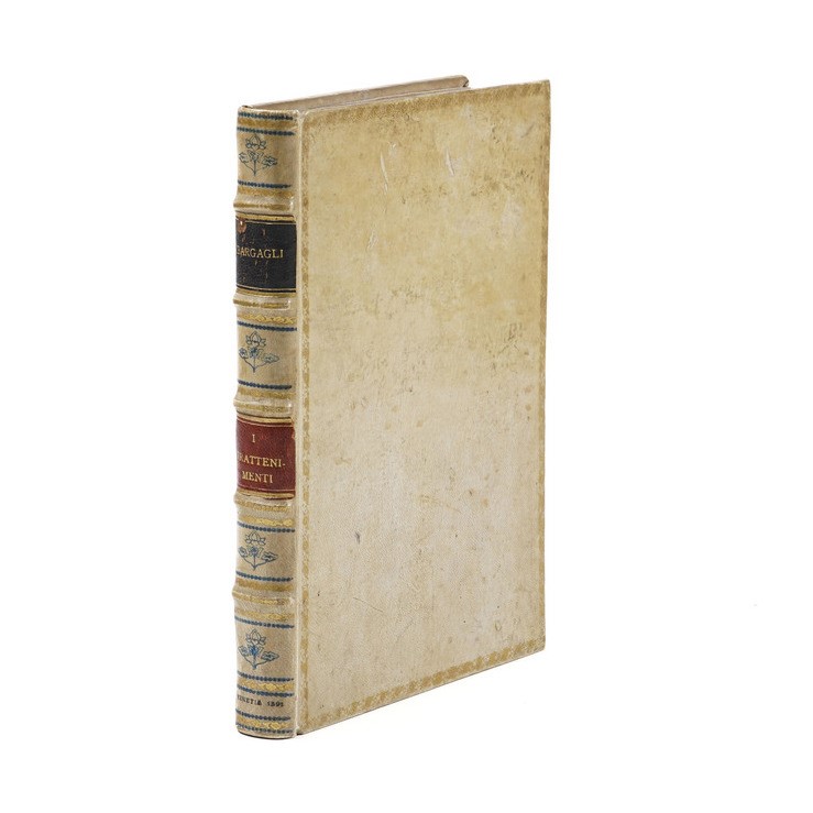 Bargagli Scippione i Trattenimenti... in Venetia Appresso Bernardo Giunti 1591.