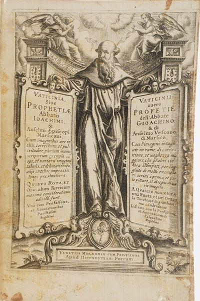 Gioacchino da Fiore Vaticinii Ouero Profetie Dell'abbate Gioachino & di Anfermo Vefcouo di Marfic...