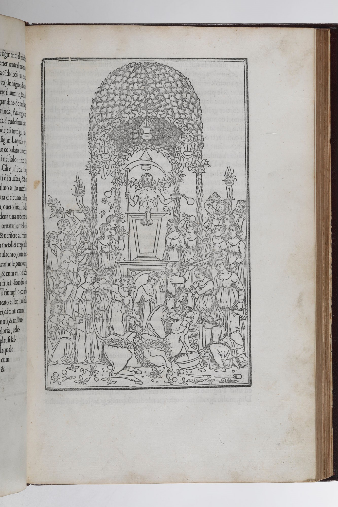 (colonna Francesco) la Hypnerotomachia di Poliphilo Cioè Pugna D'amore in Sogna Dov'egli Mostra, ...
