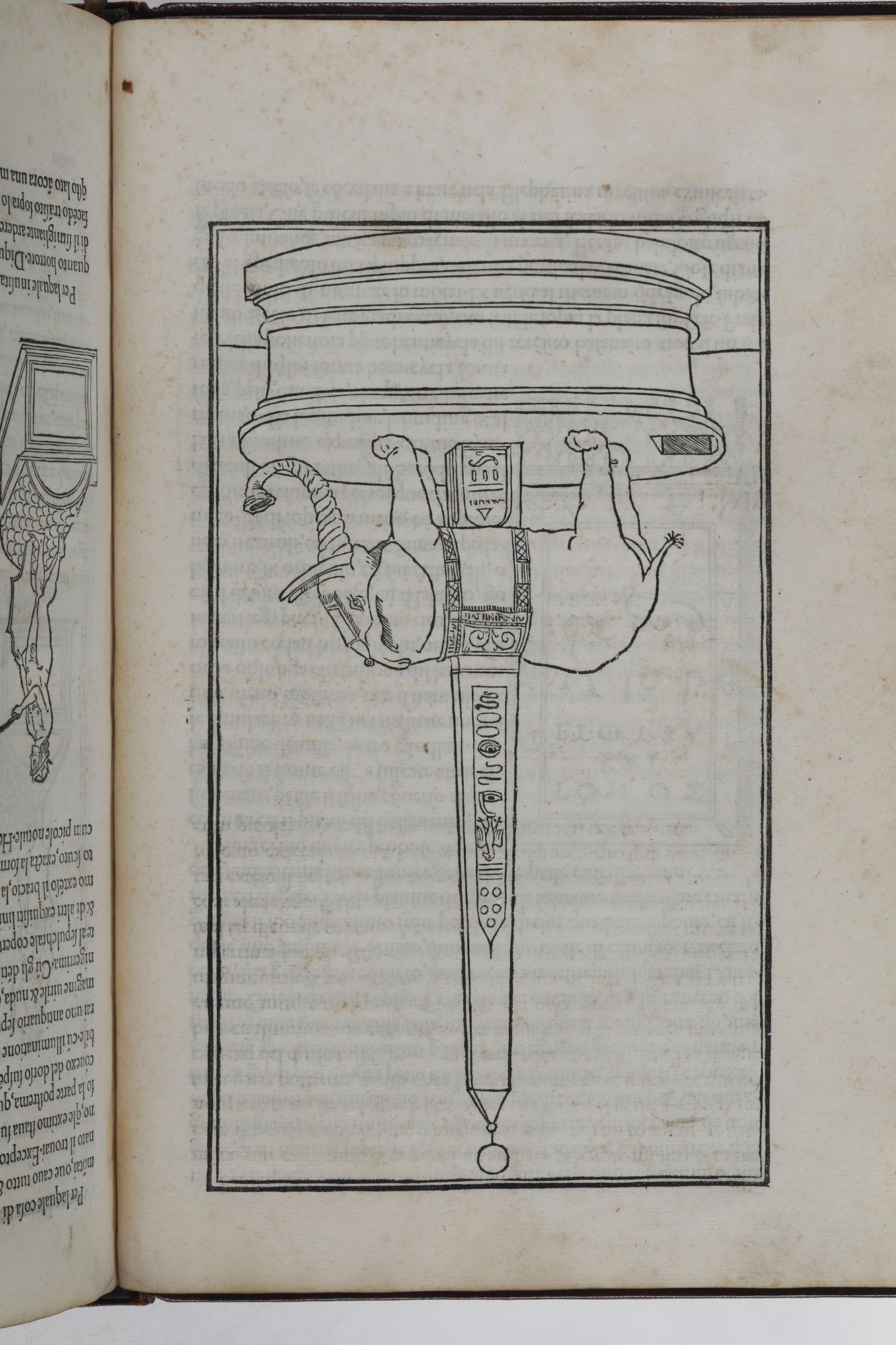 (colonna Francesco) la Hypnerotomachia di Poliphilo Cioè Pugna D'amore in Sogna Dov'egli Mostra, ...