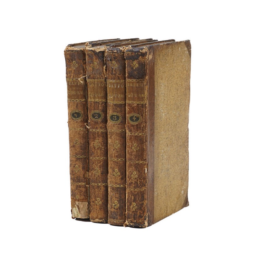 Baffo Giorgio Raccolta Universale delle Opere... Cosmopoli, 1789. Opera in Quattro Tomi.
