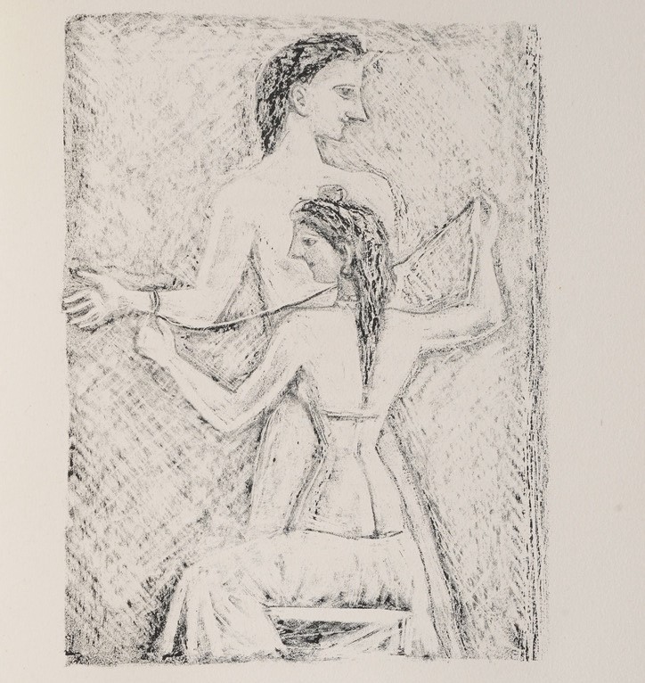Gide André Theseus... Mardersteig, (officina Bodoni), 1949.