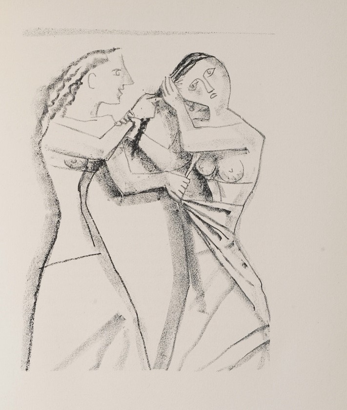 Gide André Theseus... Mardersteig, (officina Bodoni), 1949.