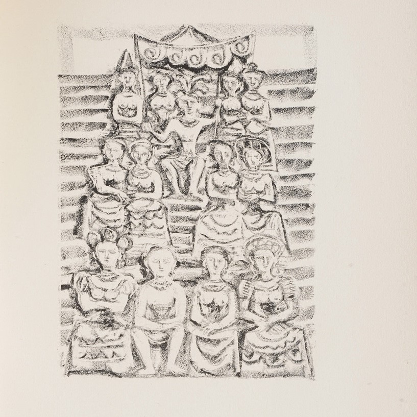 Gide André Theseus... Mardersteig, (officina Bodoni), 1949.