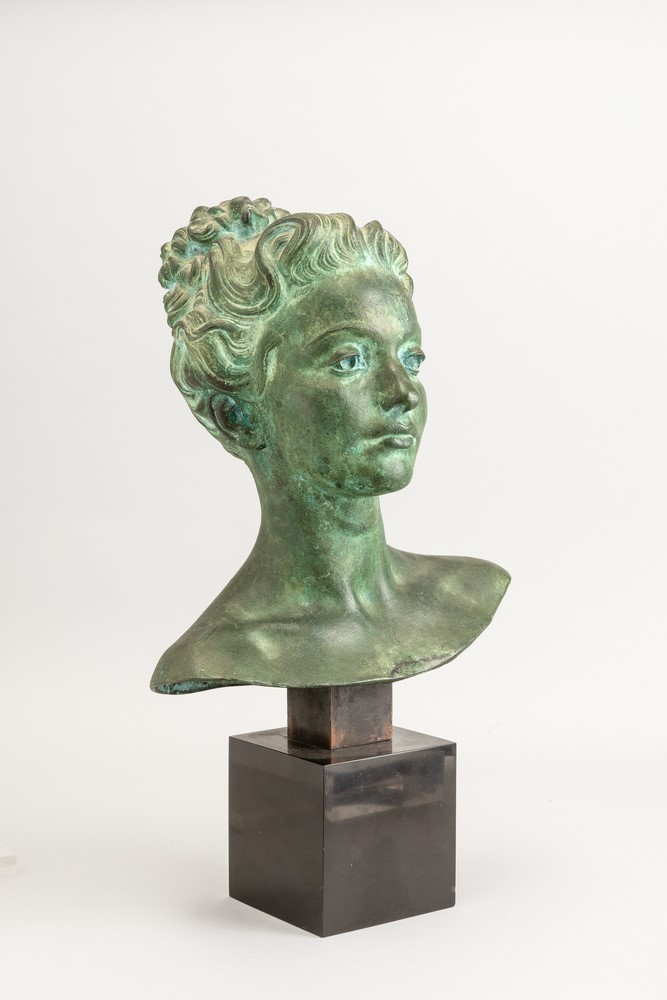 Francesco Messina - Busta di Ragazza Bergamasca