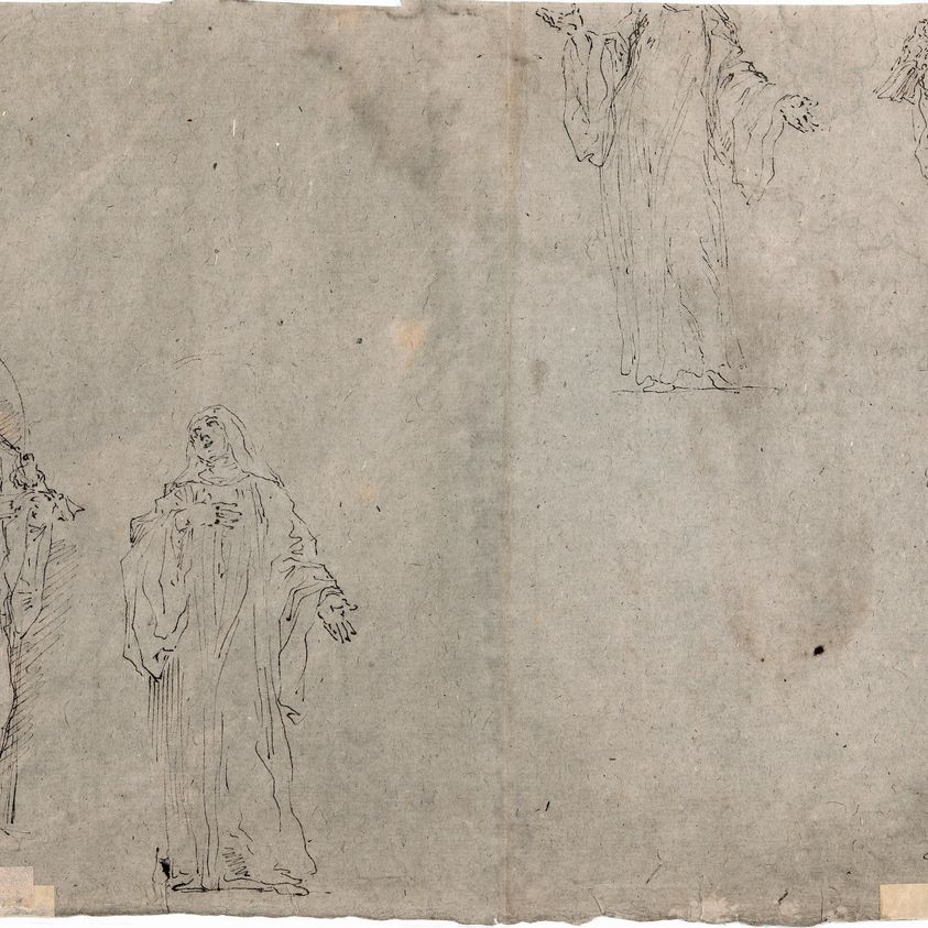 Angelo Michele Colonna - Studi di Figure