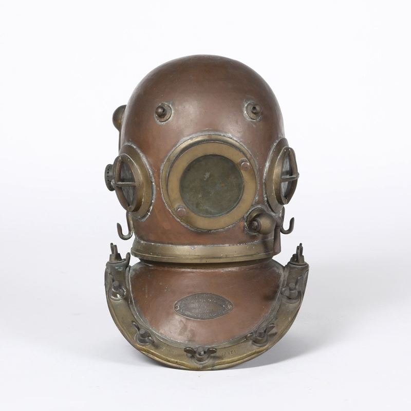 Scafandro da palombaro. Corem, La Spezia, XX secolo  - Auction Maritime Art - Cambi Casa d'Aste