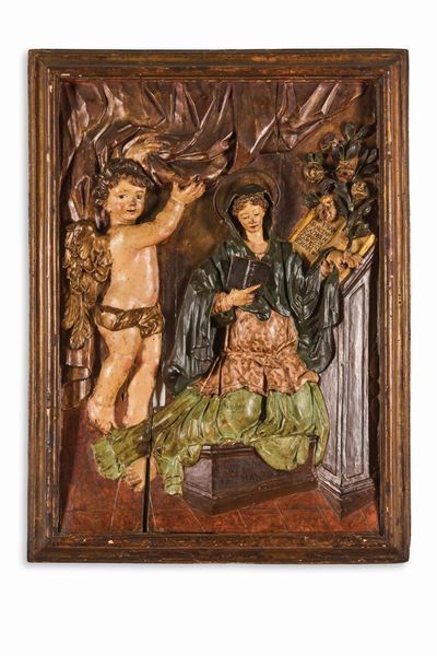 Annunciazione. Arte Rinascimentale Lombarda del XVI Secolo