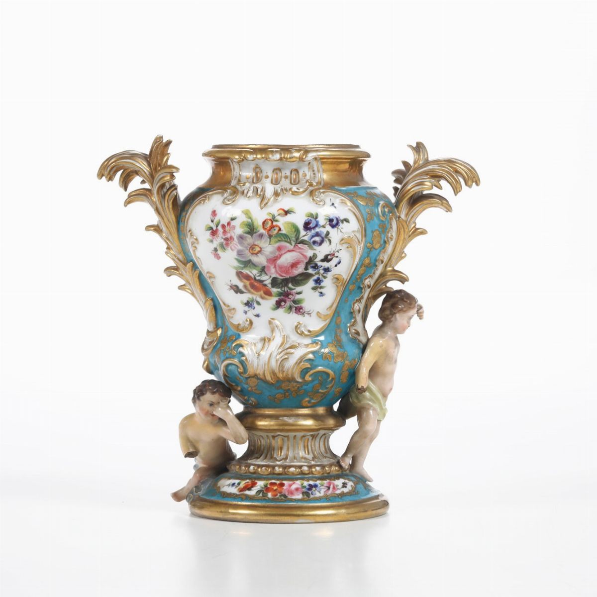 Vaso Parigi, Manifattura di Jacob Petit, 1850 Circa.