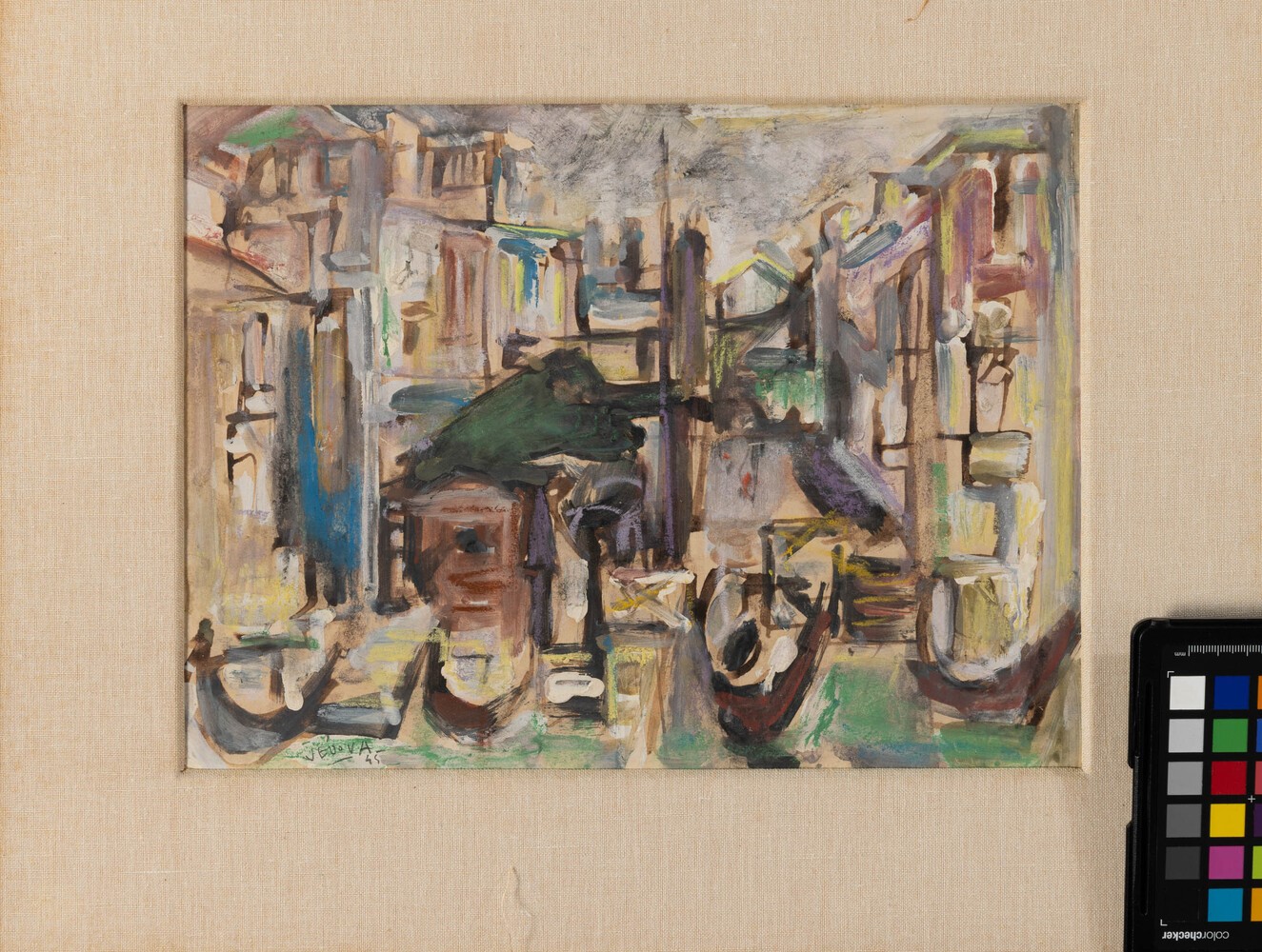 Emilio Vedova - Traghetto di Santa Maria del Giglio a Venezia