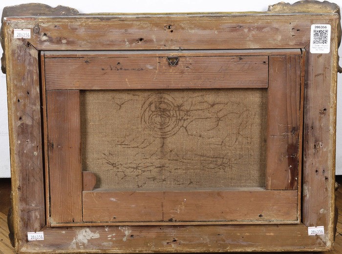 Carlo Grubacs Attribuito a - Veduta di Palazzo Ducale a Venezia