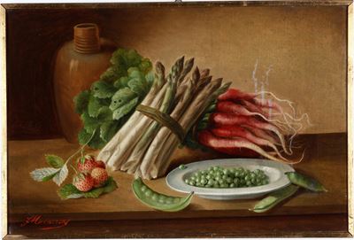 Natura Morta con Asparagi