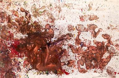 Senza Titolo (action Painting)