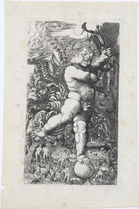 maestro H.L. Cupido infuriato...  Germania, 1520 ca