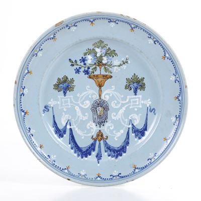 Piatto.pavia, Prima Metà del XVIII Secolo.