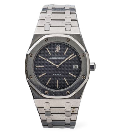 Raro e Attraente Royal Oak Jumbo 'D Series' Automatico in Acciaio Inossidabile con Cassa Ottagona...