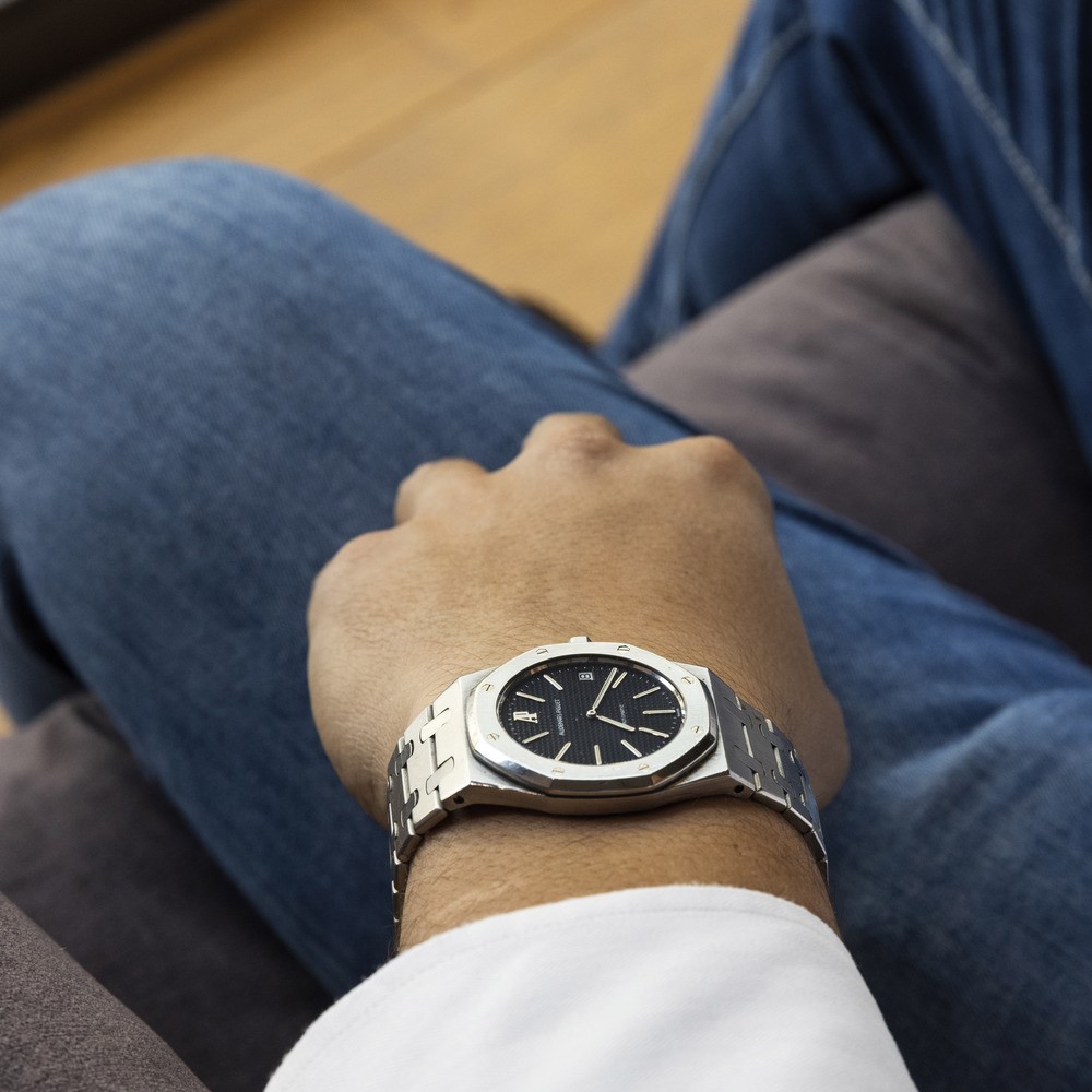 Audemars Piguet - Raro e Attraente Royal Oak Jumbo 'D Series' Automatico in Acciaio Inossidabile ...