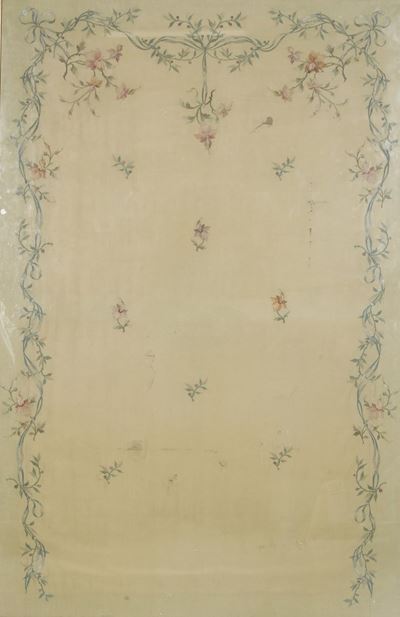 Tessuto XIX Secolo in Cornice