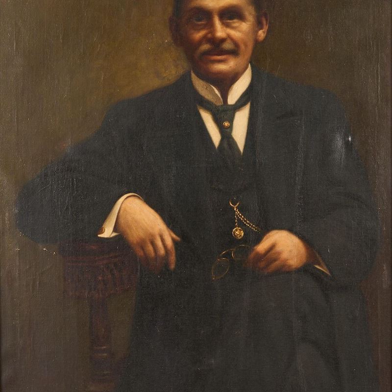 Scuola del XIX Secolo Ritratto Maschile